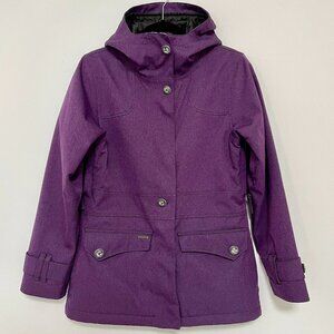 Women's Purple Hooded Jacket